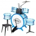 Drums Bontempi Blauw Plastic 85 x 68 x 65 cm (9 Onderdelen) (2 Stuks)