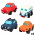 Set auto's Motor Town 4 Onderdelen 7,5 x 4,5 x 5 cm (6 Stuks)