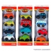 Set auto's Motor Town 4 Onderdelen 7,5 x 4,5 x 5 cm (6 Stuks)