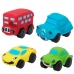 Set mașini Motor Town 4 Piese 7,5 x 4,5 x 5 cm (6 Unități)