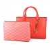 Naiste Kotid Michael Kors CHARLOTE Punane 30 x 20 x 12 cm