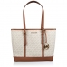 Dámská Taška Michael Kors 35S0GTVT1V-VANILLA Bílý 35 x 25 x 13 cm