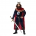 Маскировъчен костюм за възрастни 113893 Морско син Червен Многоцветен XL (4 Части)