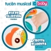 Guizo Musical Colorbaby Tucán 14,5 x 14,5 x 3 cm (6 Unidades)