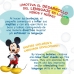 Burbuļu Pūtējs Mickey Mouse 60 ml 3,8 x 11,5 x 3,8 cm (216 gb.)