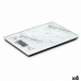 kitchen scale 5 kg Marble White 14 x 2 x 20 cm (6 Units)