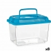 Vissenkom Met handvat Groot Blauw Plastic 7 L 20 x 20 x 30 cm (8 Stuks)