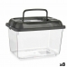 Vissenkom Met handvat Groot Grijs Plastic 7 L 20 x 20 x 30 cm (8 Stuks)