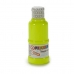 Tempera Neon Żółty 120 ml (12 Sztuk)