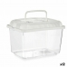 Vissenkom Met handvat Medium Wit Plastic 3 L 17 x 16 x 24 cm (12 Stuks)