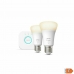 Bombilla LED Philips 8719514289116 Blanco F 2100 W 9,5 W E27 (2700 K) (2 Unidades)