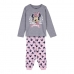 Pijama Infantil Minnie Mouse Gri