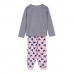 Pijama Infantil Minnie Mouse Cinzento