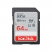 Mикро SD карта памет с адаптер SanDisk SDSDUNR 64 GB