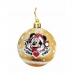 Bola de Natal Minnie Mouse Lucky Dourado 10 Unidades Plástico (Ø 6 cm)