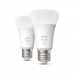 Lampadina Intelligente Philips 8719514319028 Bianco F 60 W 9 W E27 800 lm (2700 K) (2 Unità)