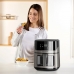 Airfryer Black & Decker BXAF6500E Musta Hopeinen 1600 W 6,5 L