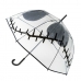 Parasol The Nightmare Before Christmas Przezroczysty 60 cm Czarny PoE