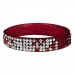 Armbånd for Kvinner Glamour GBR1-055 (21 cm) Rød Lær (18 - 19,5 cm)