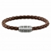 Bracelete unissexo Thomas Sabo UB0019-823-2 Prateado Castanho 18,5 cm 16,5 cm