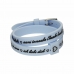 Bracciale Donna il mezzometro I LOVE YOU SILVER - BRACCIALE IN SILICONE/SILICONE BRACELET