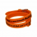 Armbånd til kvinder il mezzometro I LOVE YOU SILVER - SILICONE BRACELET