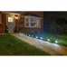 Grinalda de Luzes LED Garland Multispot 10-PK Solar Estaca 5 Lm