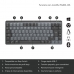 Bluetooth Keyboard Logitech MX Mini Mechanical Black Grey Qwerty US