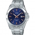 Reloj Hombre Casio BOLD DATE - BLUE Plateado (Ø 43,5 mm)