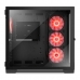 ATX Semi-tower Korpus Nox-Xtreme NXHUMMERASTRABK Must Ventilaator x 4