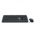 Gaming-tastatur og -mus Logitech MK540 Azerty Fransk Hvid Sort/Hvid