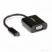 Adaptador USB C a VGA Startech CDP2VGA              Negro