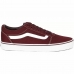 Buty sportowe Casual Męskie Vans Ward Ciemnoczerwony