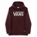 Felpa con Cappuccio Unisex Vans Classic Rosso Scuro