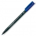 Permanente markeerstift Staedtler Lumocolor 317-3 M Blauw (10 Stuks)