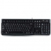 Испанская Qwerty Logitech 920-002499 USB Чёрный испанский