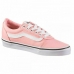 Sapatilhas de Desporto Infantis Vans Ward Cor de Rosa