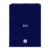 Folder F.C. Barcelona Czerwony Granatowy A4