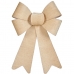 Fiocco Decorazione Natalizia Beige PVC 16 x 24 x 4 cm (12 Unità)