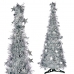 Albero di Natale Argentato Tinsel 38 x 38 x 150 cm (6 Unità)