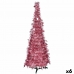 Albero di Natale Rosa Tinsel 38 x 38 x 150 cm (6 Unità)