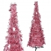 Christmas Tree Pink Tinsel 38 x 38 x 150 cm (6 Units)