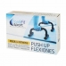 Soporte para Flexiones LongFit Sport Azul Negro (3 Unidades)