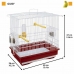 Bird Cage Ferplast Giusy Raudona Balta