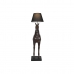 Lampadaire Home ESPRIT Noir Brun foncé Résine 50 W 220 V 47 x 40 x 153 cm