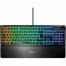 Klawiatura mechaniczna SteelSeries APEX 3 Czarny Francuski AZERTY