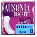 Assorbenti da incontinenza DISCREET mAXI Ausonia Discreet (8 uds) 8 Unità