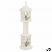 Postes de iluminação Branco Madeira Plástico 19 x 80 x 19 cm (2 Unidades)