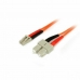 Cable fibra óptica Startech LC/SC 1 m