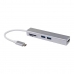 Hub USB Equip 133480 Grigio